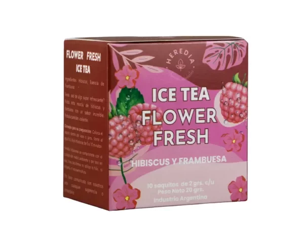 Producto - Ice Tea Flower Fresh Hibiscus Y Frambuesa.