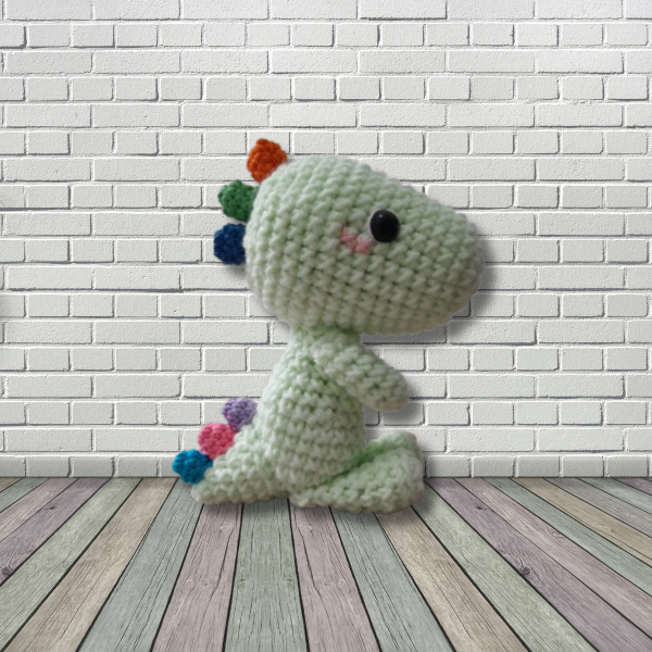 Producto - Dinosaurio amigurumi Sr Dino