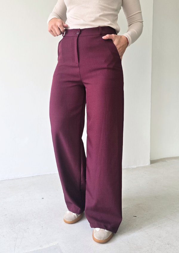 Producto - Pantalón AURA - Bordo