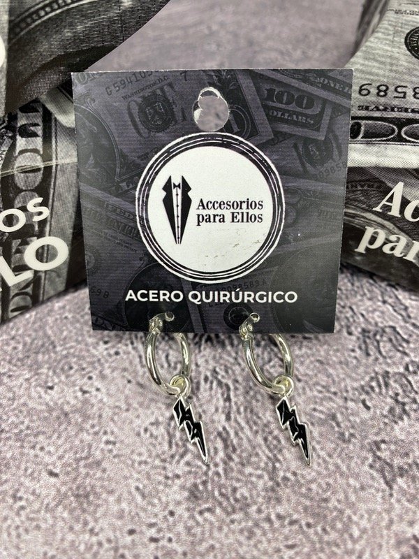 Producto - Aros Rayo colgantes