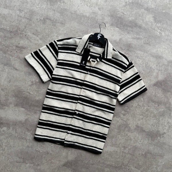 Producto - CAMISA TEJIDA BOGOTA NEGRO