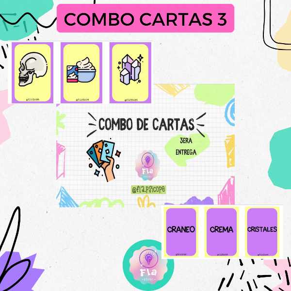 Producto - COMBO DE CARTAS 3