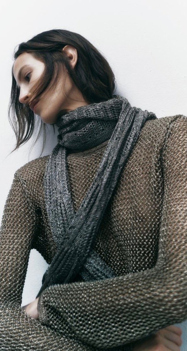 Producto - Top de punto hilo Zara