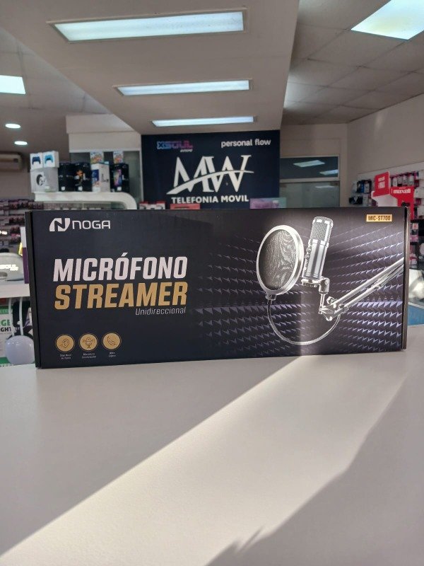 Producto - Microfono Streamer C/Brazo + USB Noga MIC-ST700