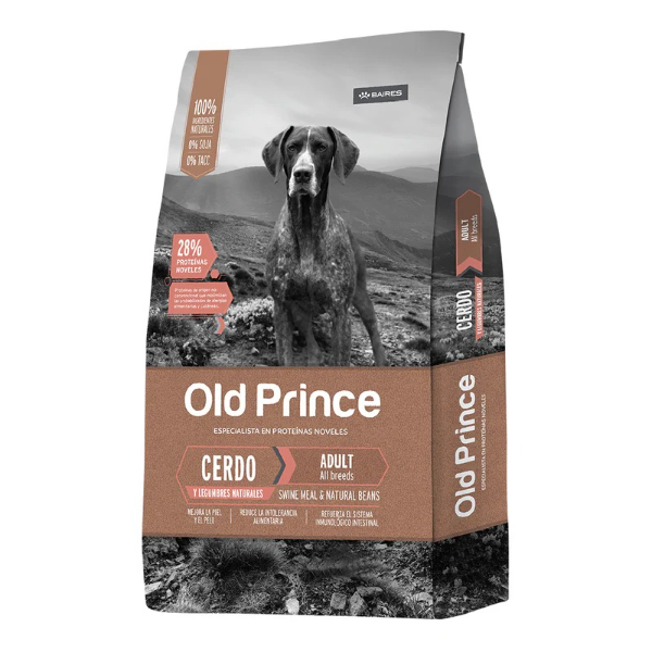 Producto - OLD PRINCE AdultoO Cerdo/Legum x 15 Kg