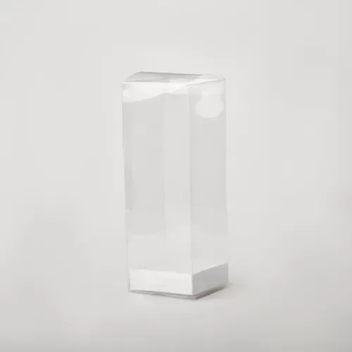 Producto - Caja pvc rectangular 7,5x7,5x21cm por 10 unidades