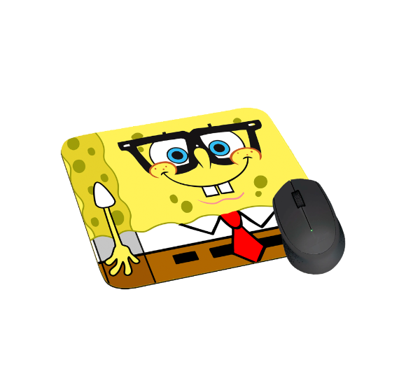 Producto - Mouse Pad Personalizado Frase LogoBob esponja