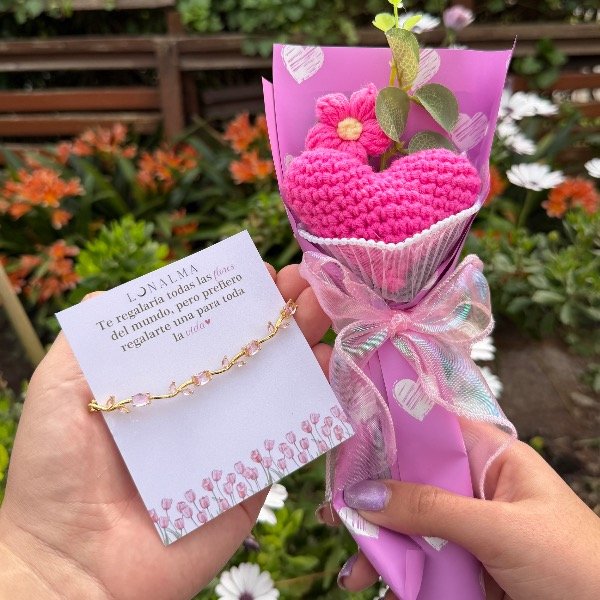 Producto - Combo Tulipan: Pulsera + Corazón eterno - 1