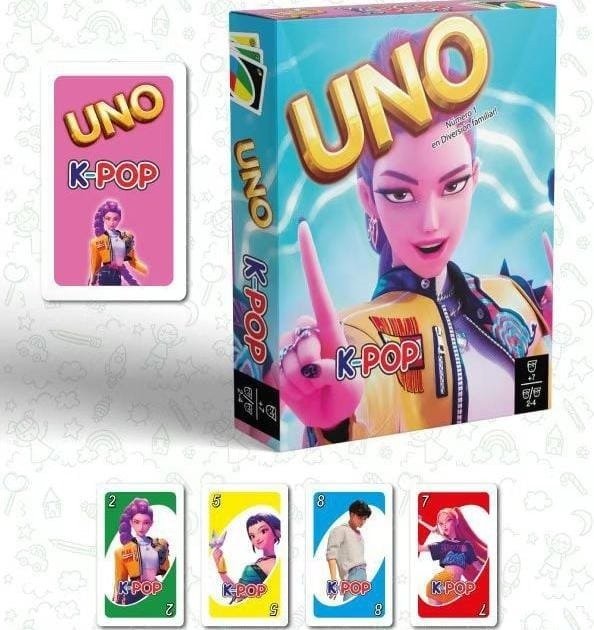 Producto - Juego de cartas UNO Guerreras K-POP