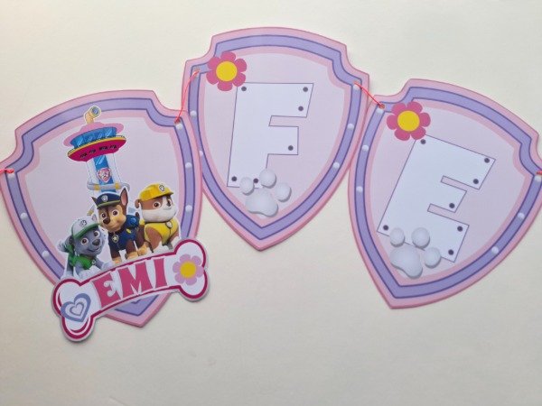 Producto - BANDERIN APLIQUES 3D - UNIDAD