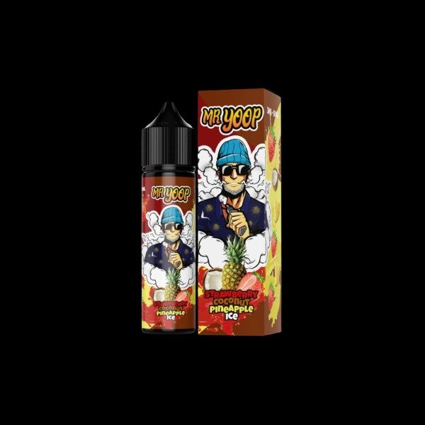 Producto - MR YOOP STRAWBERRY COCONUT PINEAPPLE ( FRUTILLA COCO ANANA FRIO) 3MG 60ML
