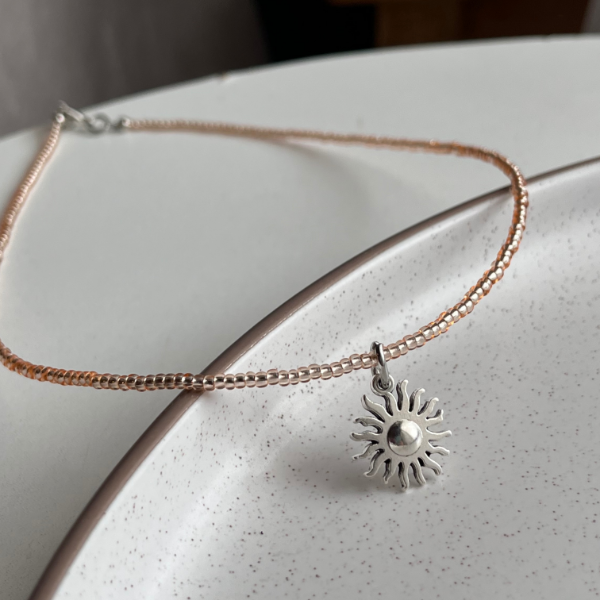 Producto - Choker Fall - Durazno pastel