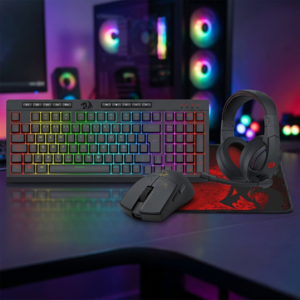 Producto - Kit REDRAGON S147 4 en 1 K515RGB+ M724+H211+P016