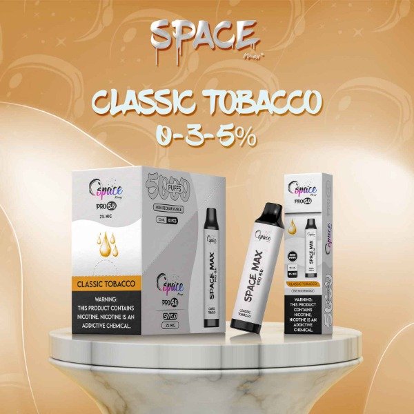 Producto - Vape Space - Classic Tobacco (5.000 PUFFS)