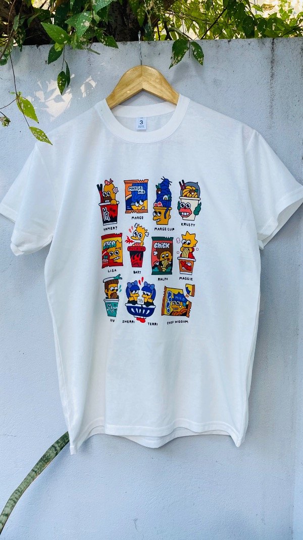 Producto - Remera simpsons snacks