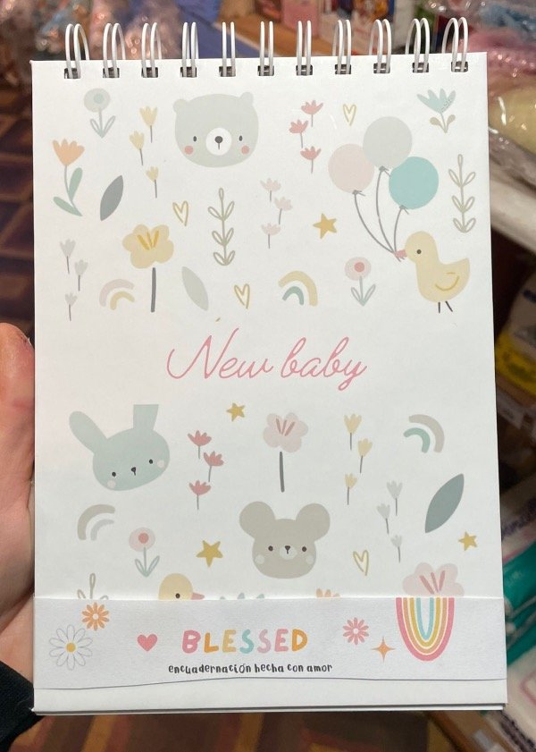 Producto - Álbum de recuerdos baby rosa A5