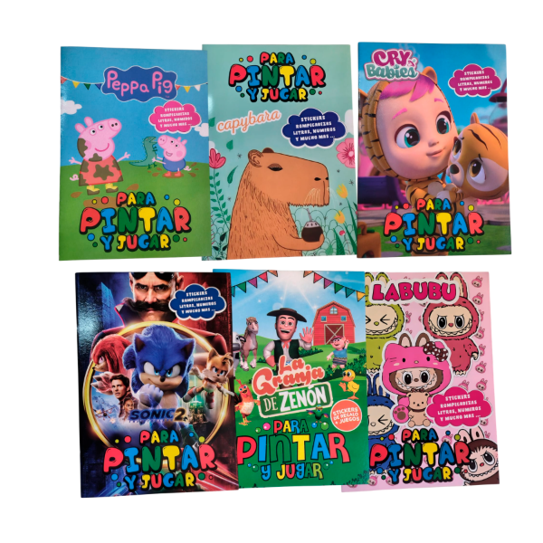 Producto - LIBRITO PARA COLOREAR 12 UNIDADES