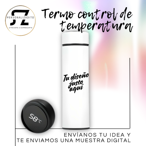 Producto - Termo personalizado con control de temperatura