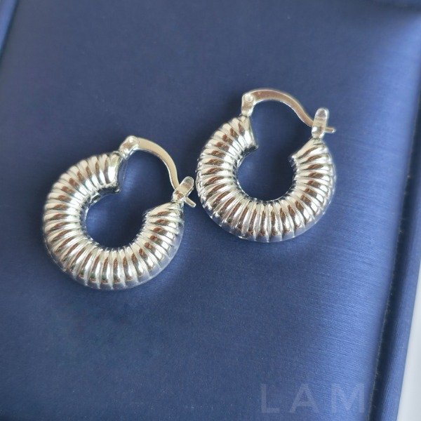 Producto - Aros lam cubanos  inflado rayas paralelas