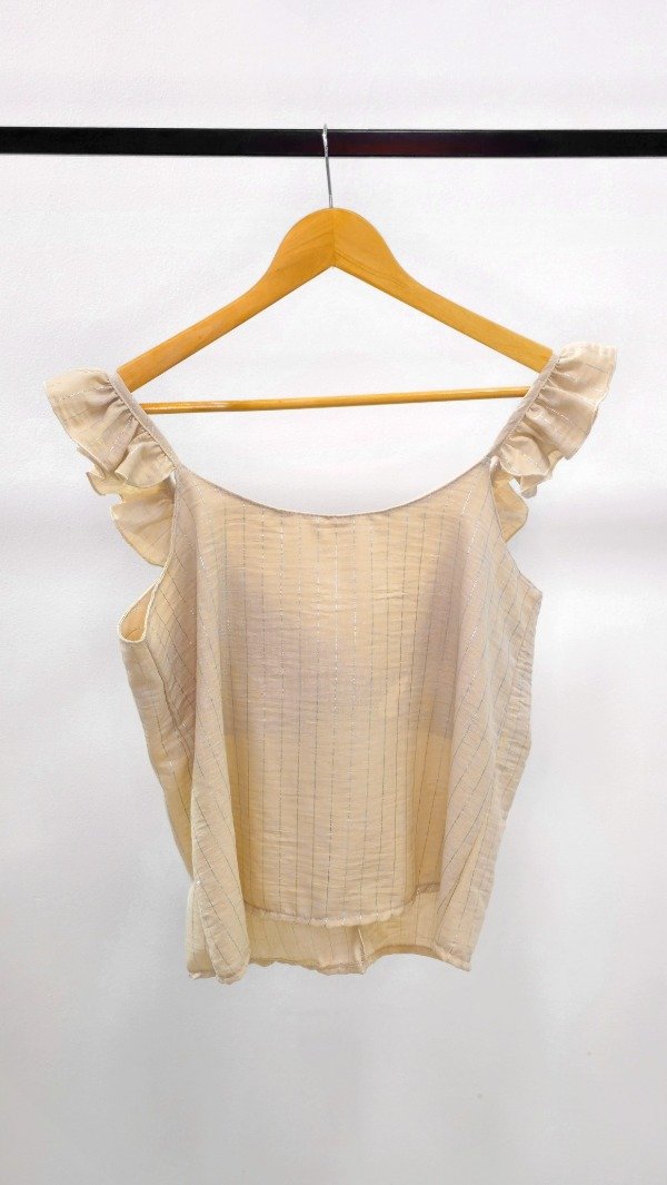 Producto - blusa volados rayada