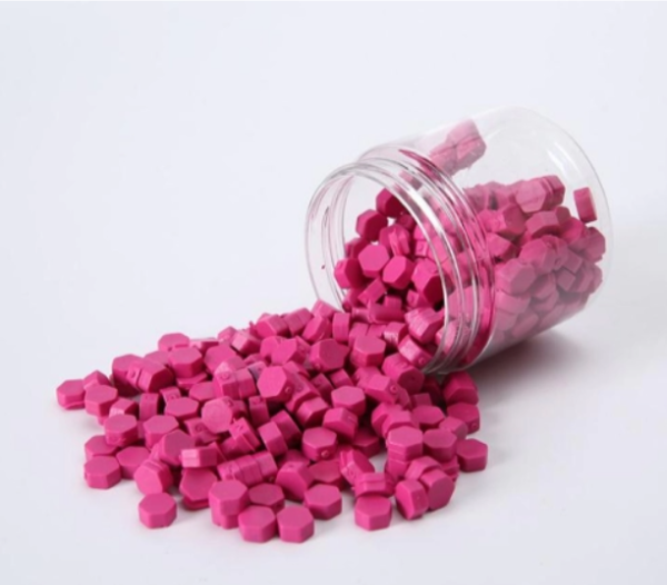 Producto - Lacre en perlas 20 gr. Fucsia