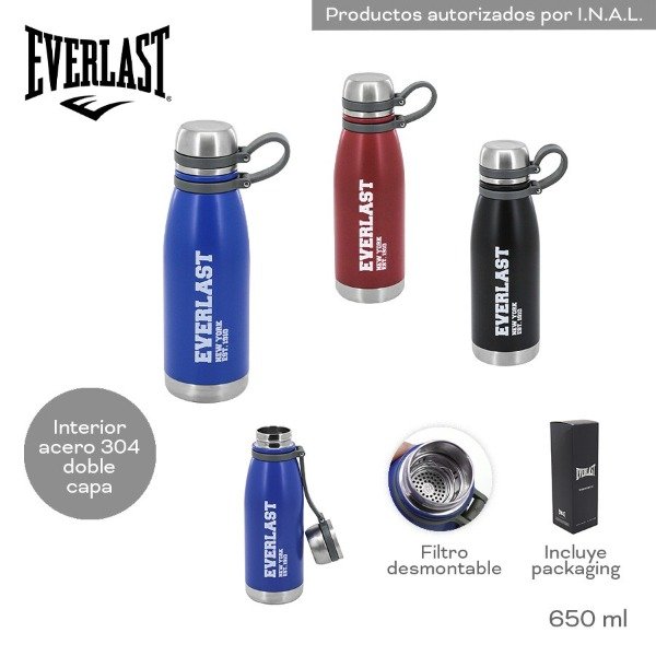 Producto - BOTELLA TÉRMICA EVERLAST COD 18393B - 0