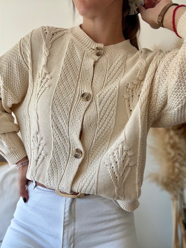 Producto - Cardigan trenzado