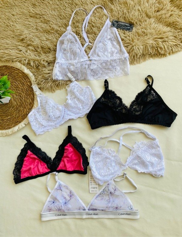 Producto - PACK X6 - corpiños bralette (outlet)