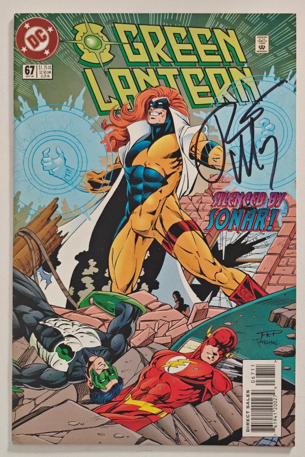 Producto - Green Lantern #67 (1995) - Team-up con Flash, firmado por Ron Marz