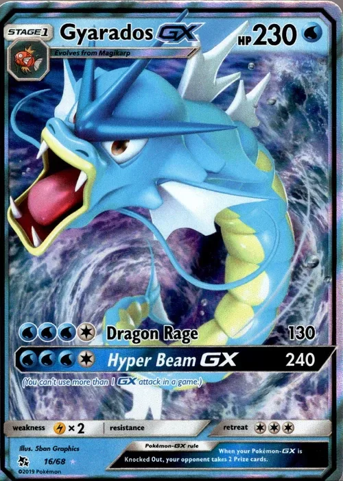 Producto - Gyarados GX - 16/68 - Hidden Fates - Holo