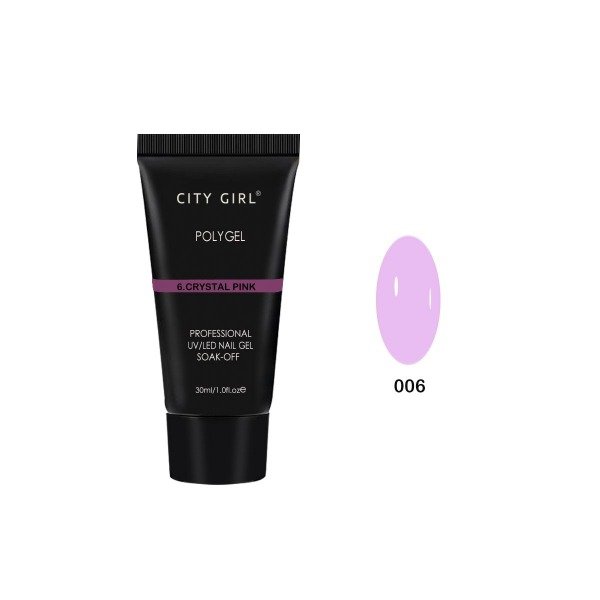 Producto - Polygel City Girl Crystal pink