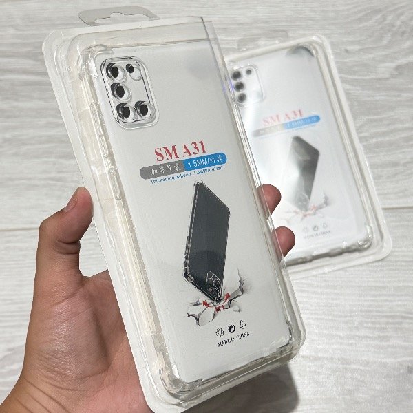 Producto - FUNDA TRANSPARENTE CUBRE CÁMARA A31