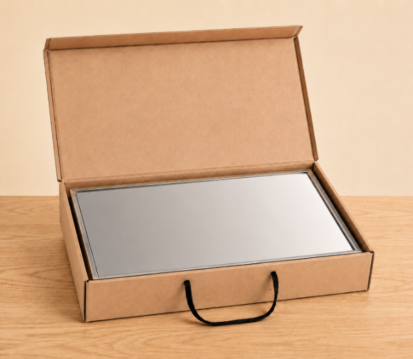Producto - CAJA BOLSA KRAFT -COD. CB108    medida 46x12x30 - 3