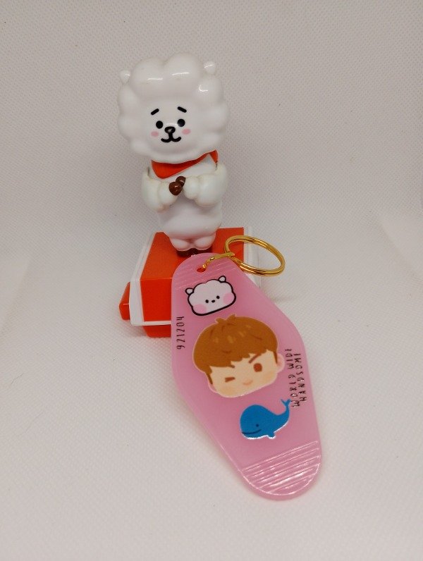 Producto - Llaveros BTS DTF UV - Colección Miembros