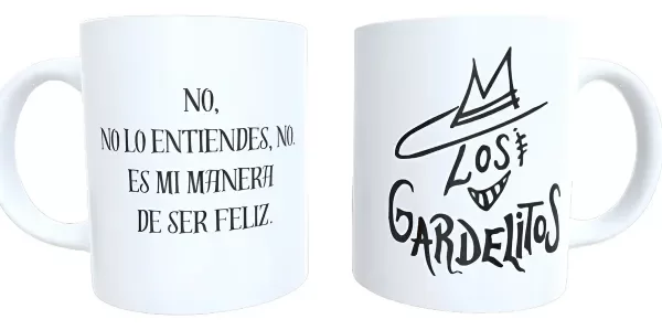 Producto - taza - Los Gardelitos frase 9