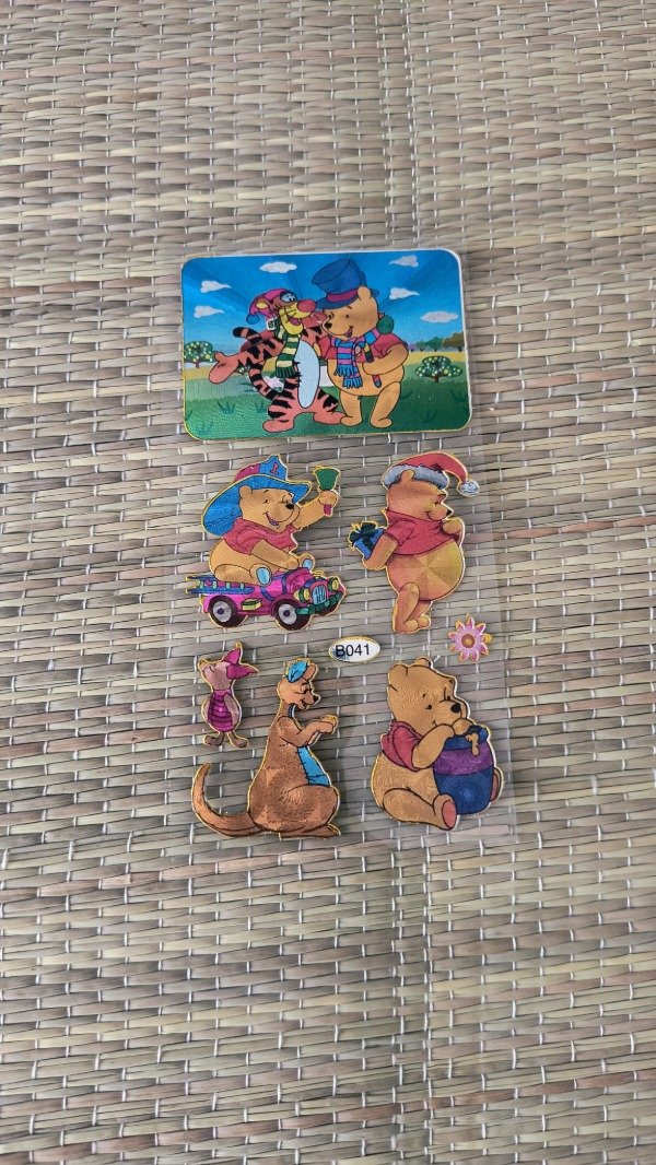 Producto - Plancha de stickers Winnie de pooh
