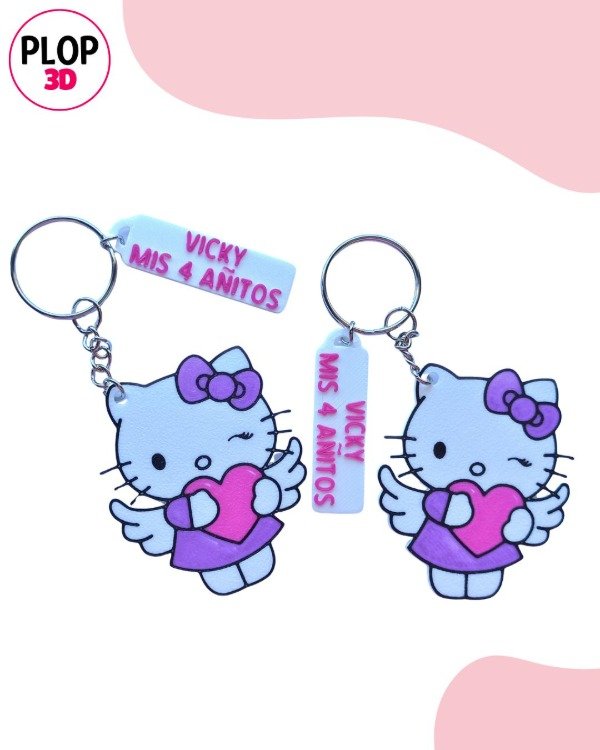 Producto - Llaveros KITTY ANGELITA