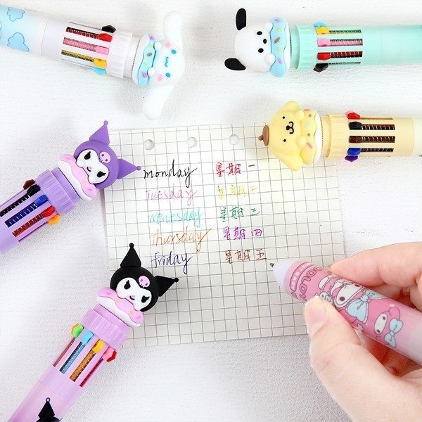 Producto - Lapicera Sanrio 10 colores