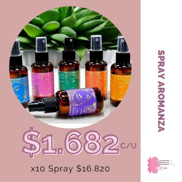 Producto - Spray Aromanza -10 unidades