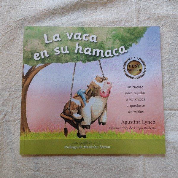 Producto - La vaca en su hamaca (tapa blanda)
