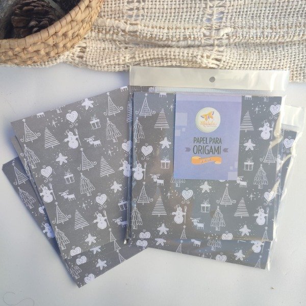 Producto - Navidad nevada 15x15 20 Papeles