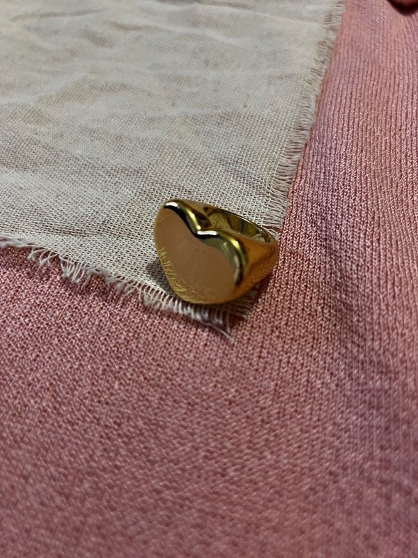 Producto - anillo corazón grande