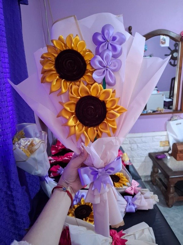 Producto - Ramo de 2 girasoles