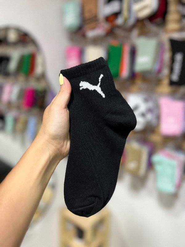 Producto - SOQUETES NEGRO PUMA