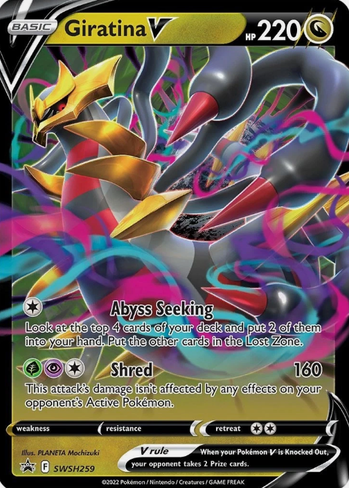Producto - Giratina V - SWSH259 - Sword and Shield Promo