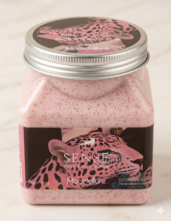 Producto - Crema exfoliante rosa sense