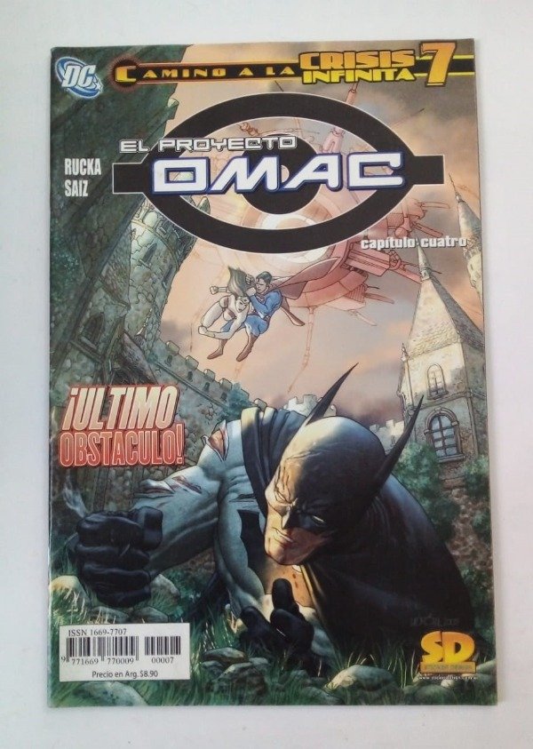 Producto - Camino a la crisis infinita #7 El proyecto OMAC 4 - Rucka - SD DC Comics