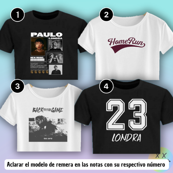 Producto - Crop Top Paulo Londra #1