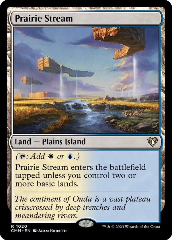 Producto - Prairie Stream #1020  Commander Masters