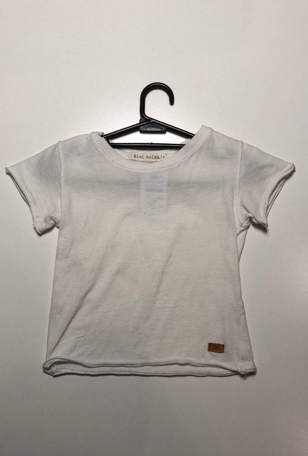 Producto - Remera blanca Mini Ánima 9 meses - 1